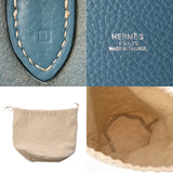HERMES エルメス マンジョワール PM ブルージーン □I刻印(2005年頃) レディース トリヨンクレマンス ハンドバッグ ABランク 中古 銀蔵