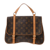 LOUIS VUITTON ルイヴィトン モノグラム マレル サック アド ブラウン M51158 ユニセックス モノグラムキャンバス リュック・デイパック Bランク 中古 銀蔵