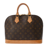 LOUIS VUITTON ルイヴィトン モノグラム アルマ 旧型 ブラウン M51130 レディース モノグラムキャンバス ハンドバッグ Aランク 中古 銀蔵