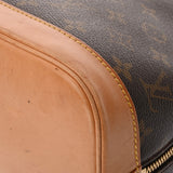 LOUIS VUITTON ルイヴィトン モノグラム アルマ 旧型 ブラウン M51130 レディース モノグラムキャンバス ハンドバッグ Aランク 中古 銀蔵