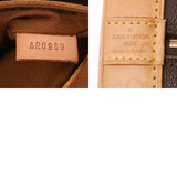 LOUIS VUITTON ルイヴィトン モノグラム アルマ 旧型 ブラウン M51130 レディース モノグラムキャンバス ハンドバッグ Bランク 中古 銀蔵