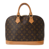 LOUIS VUITTON ルイヴィトン モノグラム アルマ 旧型 ブラウン M51130 レディース モノグラムキャンバス ハンドバッグ Bランク 中古 銀蔵