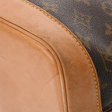 LOUIS VUITTON ルイヴィトン モノグラム アルマ 旧型 ブラウン M51130 レディース モノグラムキャンバス ハンドバッグ Bランク 中古 銀蔵