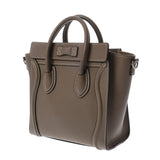CELINE セリーヌ ラゲージ ナノ 2WAY スリ 189243DRU.09SO レディース ドラムドカーフ ハンドバッグ Aランク 中古 銀蔵