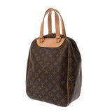 LOUIS VUITTON ルイヴィトン モノグラム エクスキュルシオン ブラウン M41450 レディース モノグラムキャンバス ハンドバッグ ABランク 中古 銀蔵