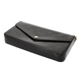 LOUIS VUITTON ルイヴィトン モノグラムヴェルニ ポシェット フェリシー 2WAYショルダー アマラント M61267 レディース モノグラムヴェルニ クラッチバッグ Aランク 中古 銀蔵