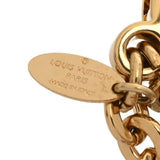 LOUIS VUITTON ルイヴィトン キーホルダーチャーム ホローフラワー ゴールド/フューシャ M66975 メンズ メタル プラスチック キーホルダー Aランク 中古 銀蔵
