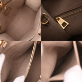 LOUIS VUITTON ルイヴィトン モノグラムアンプラント オンザゴー PM 2WAY トゥルトレール/クレーム M45779 レディース レザー ハンドバッグ Aランク 中古 銀蔵