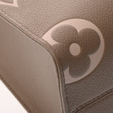 LOUIS VUITTON ルイヴィトン モノグラムアンプラント オンザゴー PM 2WAY トゥルトレール/クレーム M45779 レディース レザー ハンドバッグ Aランク 中古 銀蔵