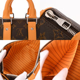 LOUIS VUITTON ルイヴィトン モノグラムダスト キーポル バンドリエール 25 サフラン M11542 レディース モノグラムキャンバス ハンドバッグ Aランク 中古 銀蔵