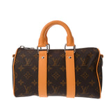 LOUIS VUITTON ルイヴィトン モノグラムダスト キーポル バンドリエール 25 サフラン M11542 レディース モノグラムキャンバス ハンドバッグ Aランク 中古 銀蔵