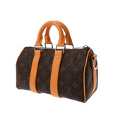 LOUIS VUITTON ルイヴィトン モノグラムダスト キーポル バンドリエール 25 サフラン M11542 レディース モノグラムキャンバス ハンドバッグ Aランク 中古 銀蔵