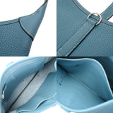 HERMES エルメス トリム 35 ブルージーン □H刻印(2004年頃) レディース トリヨンクレマンス ワンショルダーバッグ ABランク 中古 銀蔵