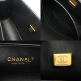 CHANEL シャネル ボーイシャネル ハンドバッグ 20cm ブラック A67085 レディース キャビアスキン ショルダーバッグ Aランク 中古 銀蔵