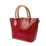 LOUIS VUITTON ルイヴィトン モノグラムヴェルニ モンテベロ PM スリーズ M90165 レディース モノグラムヴェルニ ハンドバッグ Aランク 中古 銀蔵