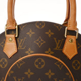 LOUIS VUITTON ルイヴィトン モノグラム エリプス PM ブラウン M51127 レディース モノグラムキャンバス ハンドバッグ ABランク 中古 銀蔵
