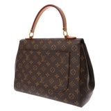 LOUIS VUITTON ルイヴィトン モノグラム クリュニー BB 2WAY ブラウン - レディース モノグラムキャンバス ハンドバッグ ABランク 中古 銀蔵