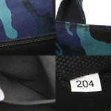 PRADA プラダ カナパ トート カモフラージュ ブルー系 B2642B レディース キャンバス ハンドバッグ ABランク 中古 銀蔵