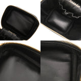 CHANEL シャネル 縦型バニティ ブラック A01998 レディース キャビアスキン バニティバッグ ABランク 中古 銀蔵