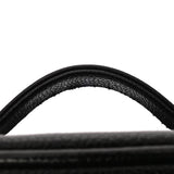 CHANEL シャネル 縦型バニティ ブラック A01998 レディース キャビアスキン バニティバッグ ABランク 中古 銀蔵