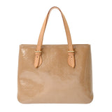 LOUIS VUITTON ルイヴィトン モノグラムヴェルニ ブレントウッド トートバッグ ノワゼット M91511 レディース モノグラムヴェルニ ハンドバッグ ABランク 中古 銀蔵