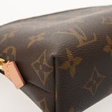 LOUIS VUITTON ルイヴィトン モノグラム ポシェットコスメティック MM ブラウン M46579 ユニセックス モノグラムキャンバス ポーチ Aランク 中古 銀蔵