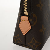 LOUIS VUITTON ルイヴィトン モノグラム ポシェットコスメティック MM ブラウン M46579 ユニセックス モノグラムキャンバス ポーチ Aランク 中古 銀蔵