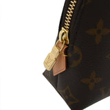 LOUIS VUITTON ルイヴィトン モノグラム ポシェットコスメティック MM ブラウン M46579 ユニセックス モノグラムキャンバス ポーチ Aランク 中古 銀蔵