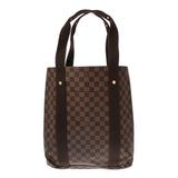 LOUIS VUITTON ルイヴィトン ダミエ カバボブール ブラウン N52006 ユニセックス ダミエキャンバス トートバッグ ABランク 中古 銀蔵