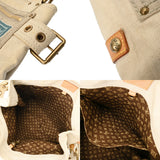 LOUIS VUITTON ルイヴィトン グローブショッパーMM 06年 クルーズコレクション ベージュ M95114 ユニセックス キャンバス/レザー トートバッグ Bランク 中古 銀蔵