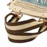 LOUIS VUITTON ルイヴィトン グローブショッパーMM 06年 クルーズコレクション ベージュ M95114 ユニセックス キャンバス/レザー トートバッグ Bランク 中古 銀蔵