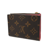 LOUIS VUITTON ルイヴィトン モノグラム ポルトフォイユ リサ ウジェニーピンク M25692 レディース モノグラムキャンバス 二つ折り財布 Aランク 中古 銀蔵