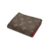 LOUIS VUITTON ルイヴィトン モノグラム ポルトフォイユ リサ ウジェニーピンク M25692 レディース モノグラムキャンバス 二つ折り財布 Aランク 中古 銀蔵