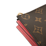 LOUIS VUITTON ルイヴィトン モノグラム ポルトフォイユ リサ ウジェニーピンク M25692 レディース モノグラムキャンバス 二つ折り財布 Aランク 中古 銀蔵