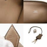 HERMES エルメス ボリード 1923 30 エトゥープ □K刻印(2007年頃) レディース ヴォーシッキム ハンドバッグ ABランク 中古 銀蔵