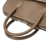 HERMES エルメス ボリード 1923 30 エトゥープ □K刻印(2007年頃) レディース ヴォーシッキム ハンドバッグ ABランク 中古 銀蔵