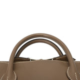 HERMES エルメス ボリード 1923 30 エトゥープ □K刻印(2007年頃) レディース ヴォーシッキム ハンドバッグ ABランク 中古 銀蔵