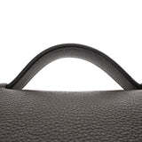HERMES エルメス サック アデペッシュ 38 ブラウン □D刻印(2000年頃) メンズ トゴ ビジネスバッグ Aランク 中古 銀蔵