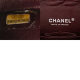 CHANEL シャネル マトラッセ Wフラップ Wチェーンショルダー 25cm ブラック A01112 レディース キャビアスキン ショルダーバッグ ABランク 中古 銀蔵