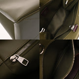 LOUIS VUITTON ルイヴィトン ミニ ショッパー トート カーキグリーン M24457 レディース カウハイドレザー トートバッグ Aランク 中古 銀蔵