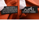 HERMES エルメス ヴァルパライソ GM オレンジ ユニセックス トワルシェブロン/ヴォーグミ ハンドバッグ ABランク 中古 銀蔵