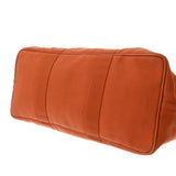 HERMES エルメス ヴァルパライソ GM オレンジ ユニセックス トワルシェブロン/ヴォーグミ ハンドバッグ ABランク 中古 銀蔵