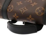 LOUIS VUITTON ルイヴィトン モノグラムマカサー クリストファー MM ブラウン/ブラック M43735 メンズ モノグラムキャンバス リュック・デイパック Aランク 中古 銀蔵