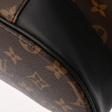 LOUIS VUITTON ルイヴィトン モノグラムマカサー クリストファー MM ブラウン/ブラック M43735 メンズ モノグラムキャンバス リュック・デイパック Aランク 中古 銀蔵