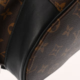 LOUIS VUITTON ルイヴィトン モノグラムマカサー クリストファー MM ブラウン/ブラック M43735 メンズ モノグラムキャンバス リュック・デイパック Aランク 中古 銀蔵