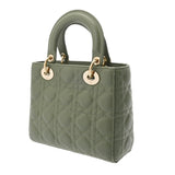 CHRISTIAN DIOR クリスチャンディオール カナージュ Lady Dior MY ABC DIORバッグ レディース ラムスキン ショルダーバッグ Aランク 中古 銀蔵