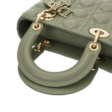 CHRISTIAN DIOR クリスチャンディオール カナージュ Lady Dior MY ABC DIORバッグ レディース ラムスキン ショルダーバッグ Aランク 中古 銀蔵