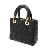 CHRISTIAN DIOR クリスチャンディオール カナージュ レディース ラムスキン ショルダーバッグ Aランク 中古 銀蔵