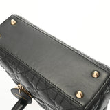 CHRISTIAN DIOR クリスチャンディオール カナージュ レディース ラムスキン ショルダーバッグ Aランク 中古 銀蔵