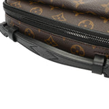 LOUIS VUITTON ルイヴィトン モノグラムマカサー Sロック メッセンジャー 2WAY ブラウン/ブラック M45806 メンズ モノグラムキャンバス ショルダーバッグ ABランク 中古 銀蔵